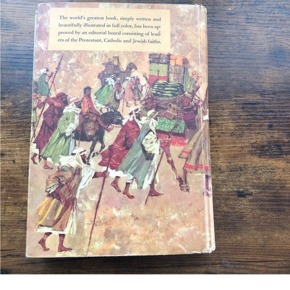 The Childrens Bible Vintage 1962 Golden Press Hardcover Illustrated Stories - Picture 8 of 11